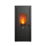 Estufa de pellet KRONE 7 kW negra