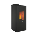 Estufa de pellet KRONE 7 kW negra